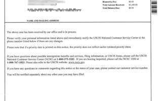 祝贺美国投资移民客户温先生收到移民局档案号