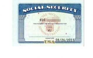 恭喜W先生拿到美国社安卡