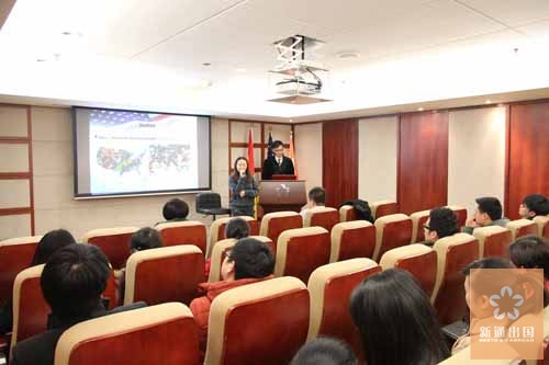 温州新通出国开展2014年首期英语角培训